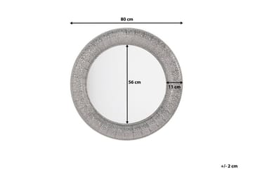 Channay Spegel 80 cm - Silver - Inredning - Spegel - Väggspegel