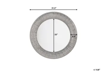 Channay Spegel 80 cm - Silver - Inredning - Spegel - Väggspegel