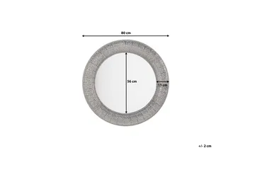 Channay Spegel 80 cm - Silver - Inredning - Spegel - Väggspegel