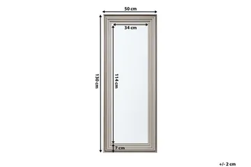 Chatain Spegel 50 cm - Silver - Inredning - Spegel - Väggspegel