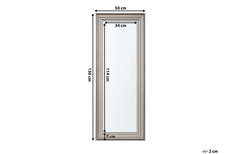 Chatain Spegel 50 cm - Silver - Inredning - Spegel - Väggspegel