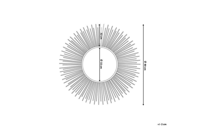 Cilly Spegel 80 cm - Silver - Inredning - Spegel - Väggspegel