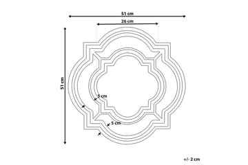 Väggspegel Cobeta - Inredning - Spegel - Hallspegel