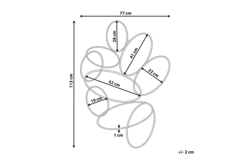 Väggspegel Decize - Inredning - Spegel - Hallspegel