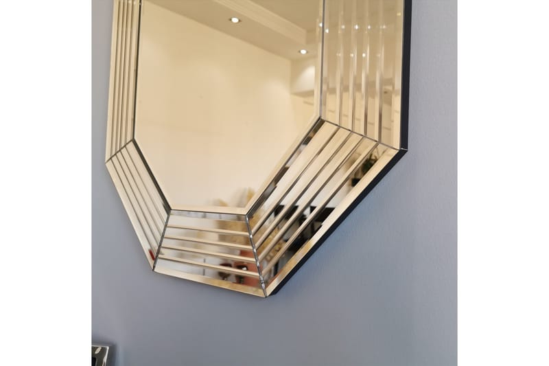 Dekorationsspegel Amogha 60 cm - Brons - Hallspegel - Väggspegel