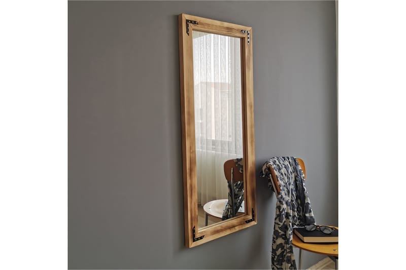 Dekorationsspegel Ashbrittle 50 cm - Valnöt - Inredning - Spegel - Väggspegel