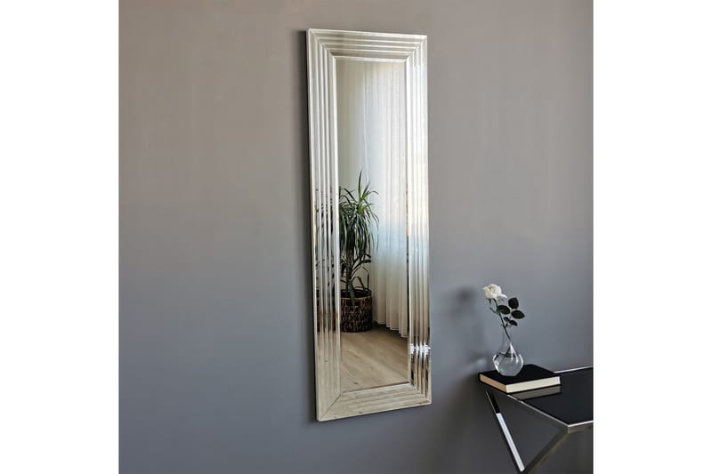 Dekorationsspegel Bandish 40 cm - Silver - Hallspegel - Väggspegel