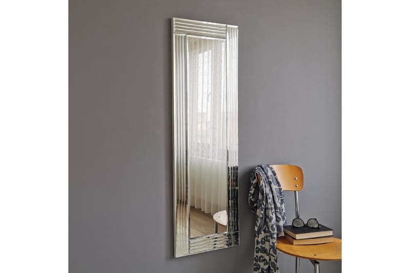 Dekorationsspegel Brinlea 40 cm - Silver - Inredning - Spegel - Väggspegel