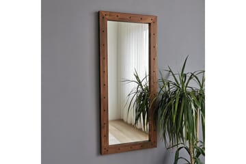Dekorationsspegel Caraleigh 50 cm - Valnöt - Inredning - Spegel - Väggspegel