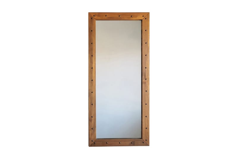 Dekorationsspegel Caraleigh 50 cm - Valnöt - Inredning - Spegel - Väggspegel