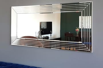 Dekorationsspegel Catilyn 65 cm - Silver - Inredning - Spegel - Väggspegel