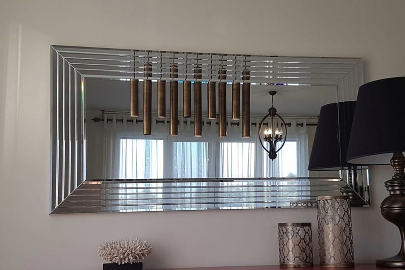 Dekorationsspegel Catilyn 65 cm - Silver - Inredning - Spegel - Väggspegel