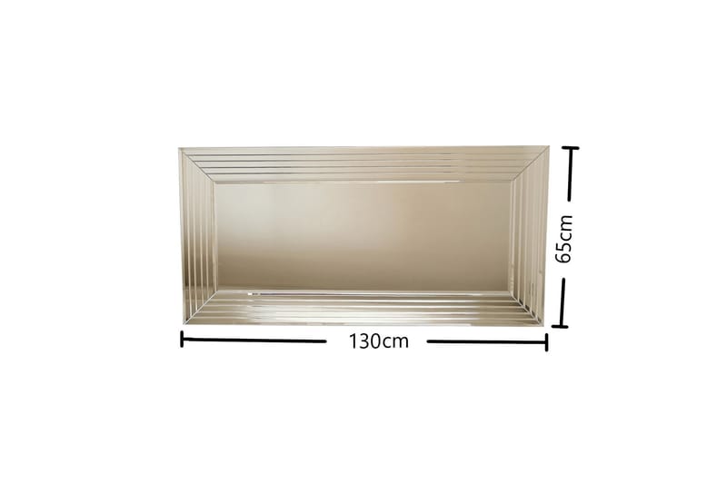 Dekorationsspegel Catilyn 65 cm - Silver - Inredning - Spegel - Väggspegel