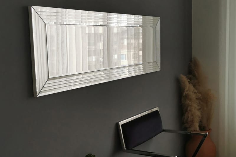 Dekorationsspegel Feser 120 cm - Silver - Inredning - Spegel - Väggspegel