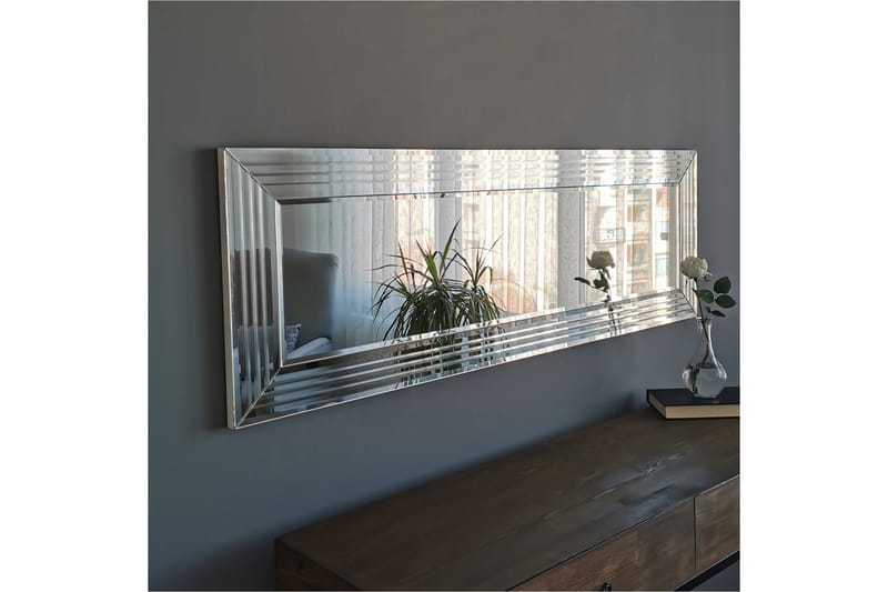 Dekorationsspegel Feser 120 cm - Silver - Inredning - Spegel - Väggspegel