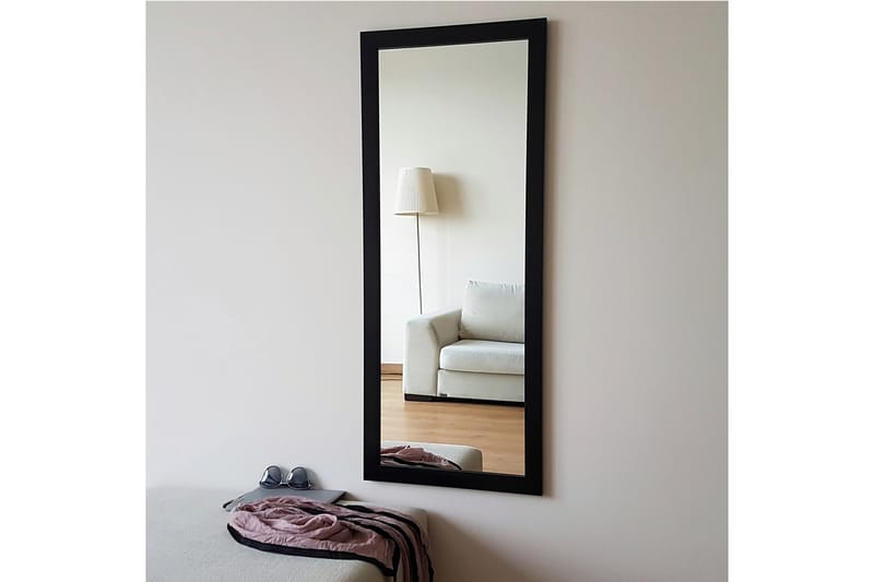 Dekorationsspegel Harsley 40 cm - Svart - Inredning - Spegel - Väggspegel