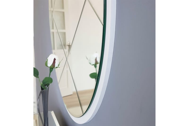 Dekorationsspegel Heronema 60 cm - Silver - Inredning - Spegel - Väggspegel