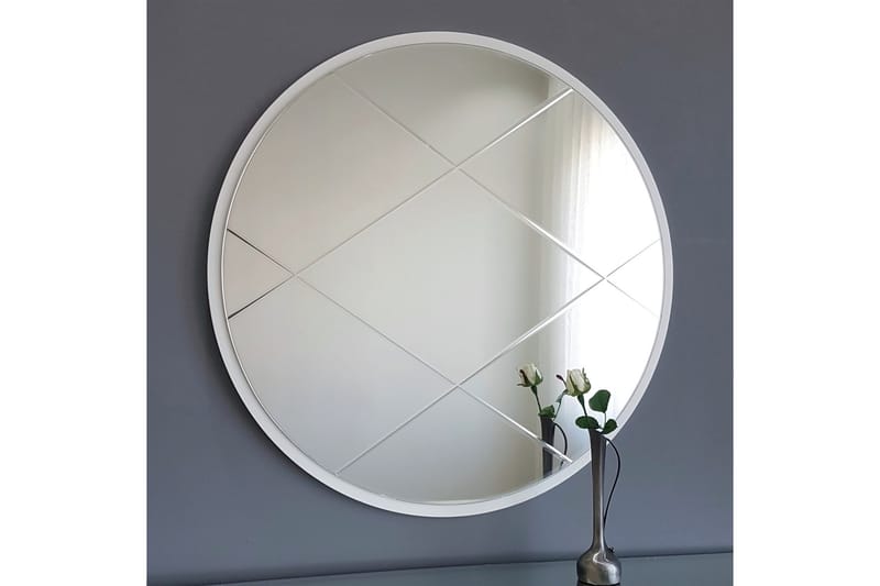 Dekorationsspegel Heronema 60 cm - Silver - Inredning - Spegel - Väggspegel