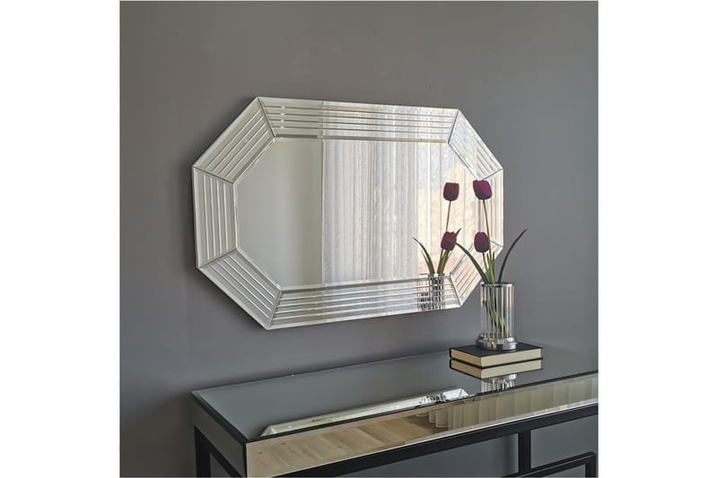 Dekorationsspegel Ikechi 60 cm - Silver - Inredning - Spegel - Väggspegel