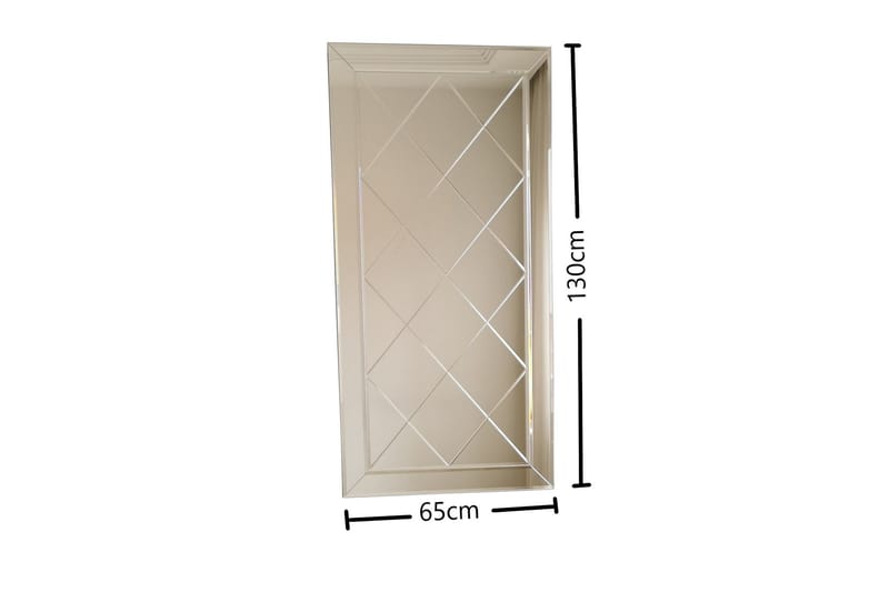 Dekorationsspegel Janaisha 130 cm - Silver - Inredning - Spegel - Väggspegel