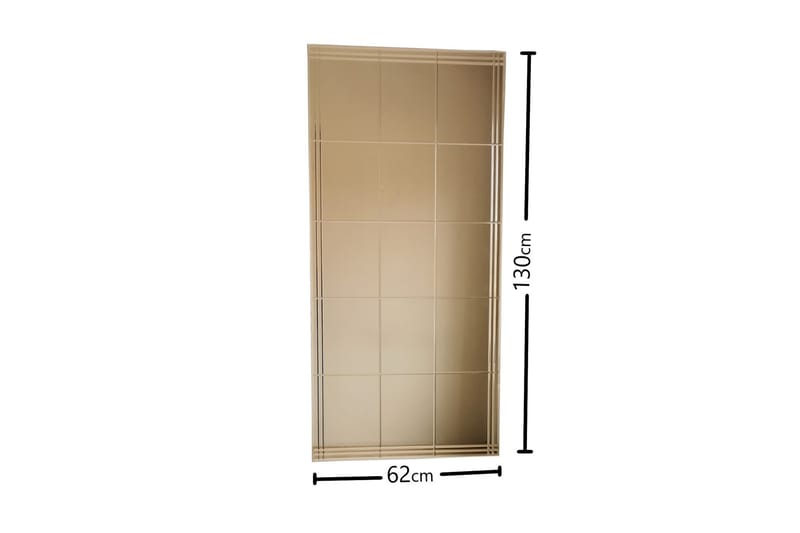 Dekorationsspegel Kentin 130 cm - Silver - Inredning - Spegel - Väggspegel