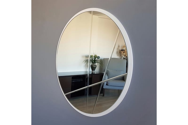 Dekorationsspegel Kueber 60 cm - Silver - Inredning - Spegel - Väggspegel