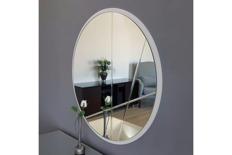 Dekorationsspegel Kueber 60 cm - Silver - Inredning - Spegel - Väggspegel