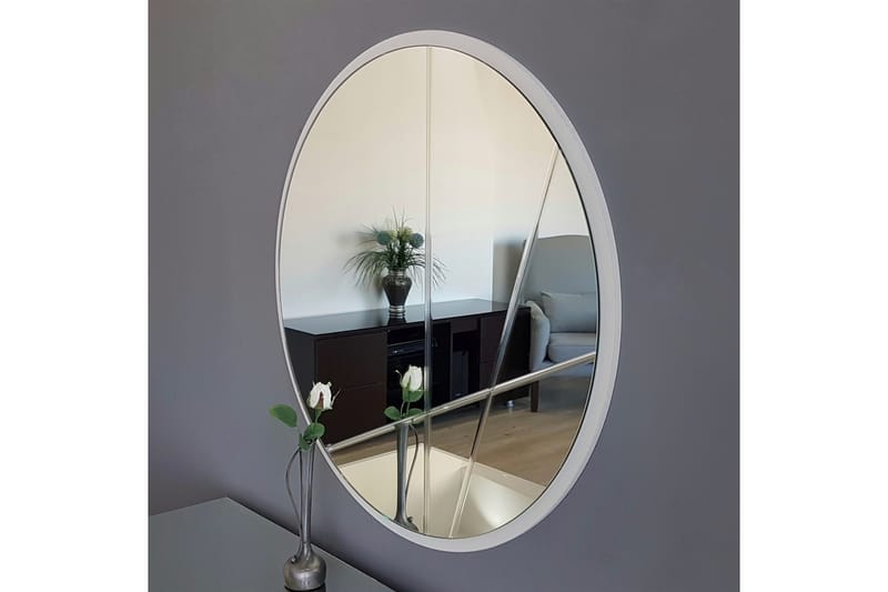 Dekorationsspegel Kueber 60 cm - Silver - Hallspegel - Väggspegel
