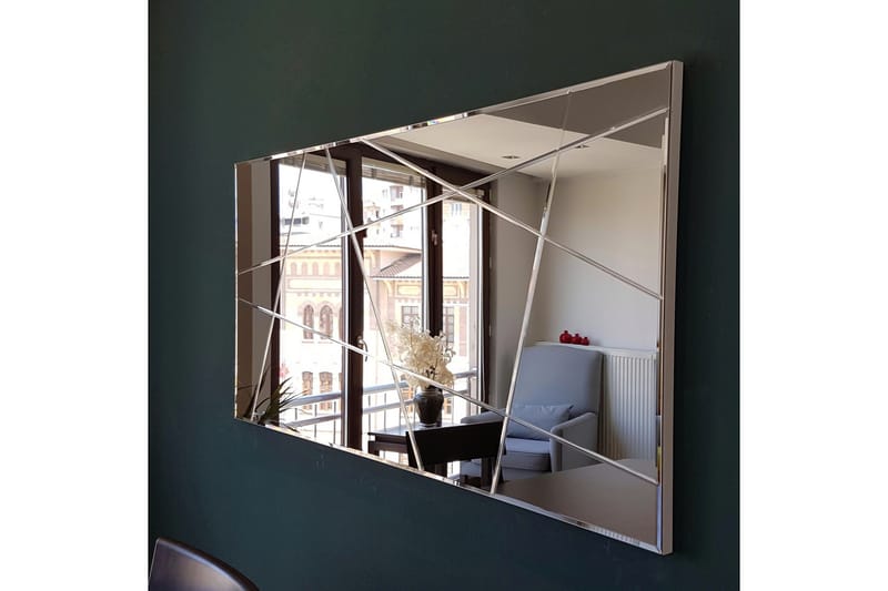 Dekorationsspegel Kumpula 62 cm - Silver - Inredning - Spegel - Väggspegel