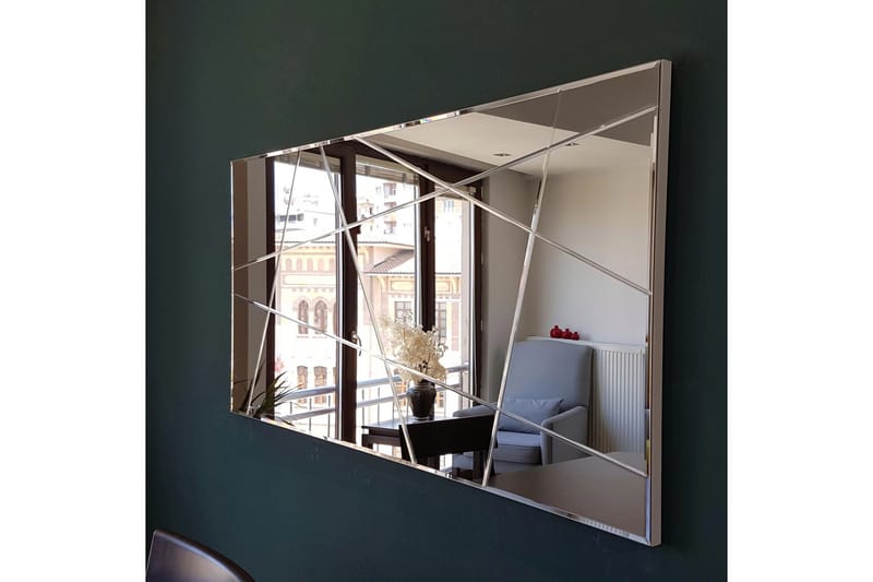 Dekorationsspegel Kumpula 62 cm - Silver - Hallspegel - Väggspegel