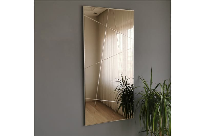 Dekorationsspegel Nately 130 cm - Silver - Hallspegel - Väggspegel