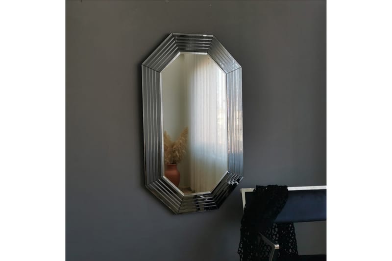 Dekorationsspegel Rhaegar 100 cm - Silver - Inredning - Spegel - Väggspegel