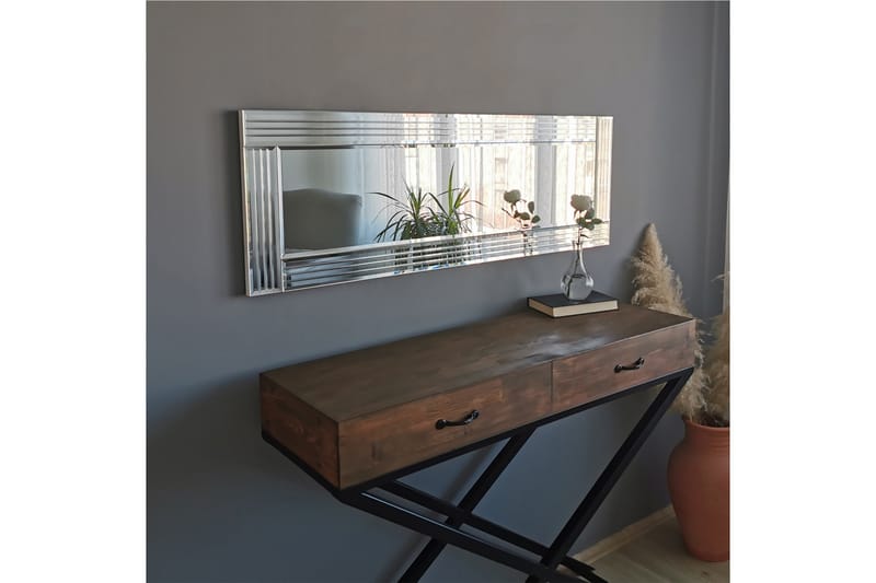 Dekorationsspegel Teders 120 cm - Silver - Hallspegel - Väggspegel
