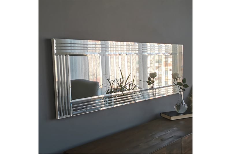 Dekorationsspegel Teders 120 cm - Silver - Hallspegel - Väggspegel