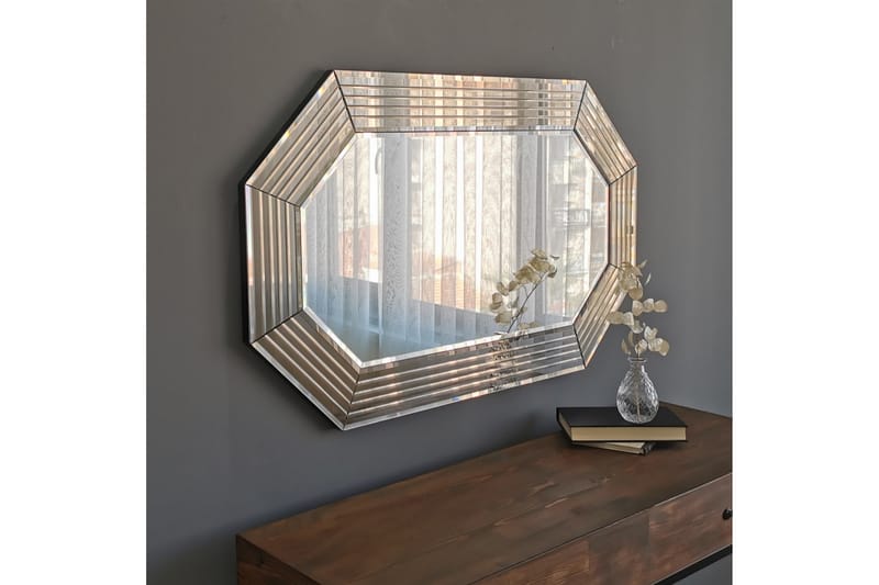 Dekorationsspegel Weckesser 60 cm - Brons - Hallspegel - Väggspegel