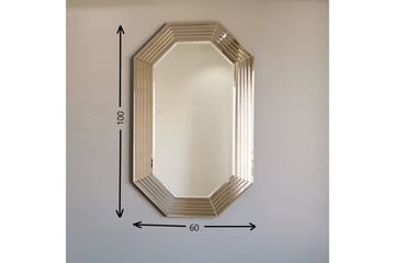 Dekorationsspegel Weckesser 60 cm - Brons - Inredning - Spegel - Väggspegel