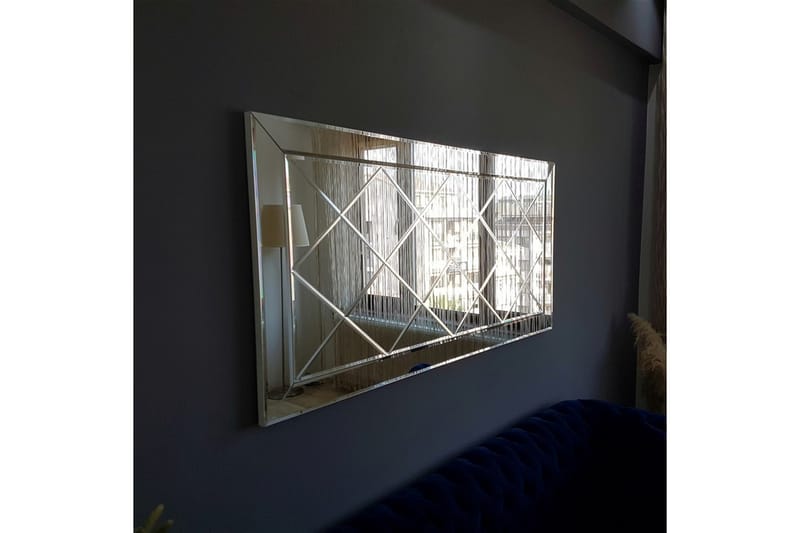 Dekorationsspegel Wuthrich 65 cm - Silver - Inredning - Spegel - Väggspegel