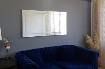 Dekorationsspegel Wuthrich 65 cm - Silver - Inredning - Spegel - Väggspegel