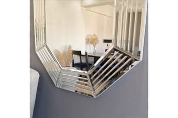 Dekorationsspegel Zerom 100 cm - Silver - Inredning - Spegel - Väggspegel