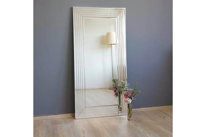 Dekorationsspegel Palsa 130 cm - Silver - Hallspegel - Väggspegel