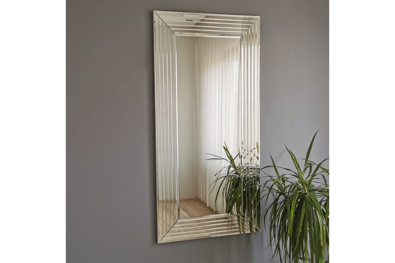 Dekorationsspegel Palsa 130 cm - Silver - Inredning - Spegel - Väggspegel