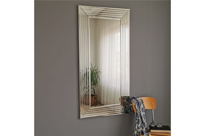 Dekorationsspegel Palsa 130 cm - Silver - Inredning - Spegel - Väggspegel