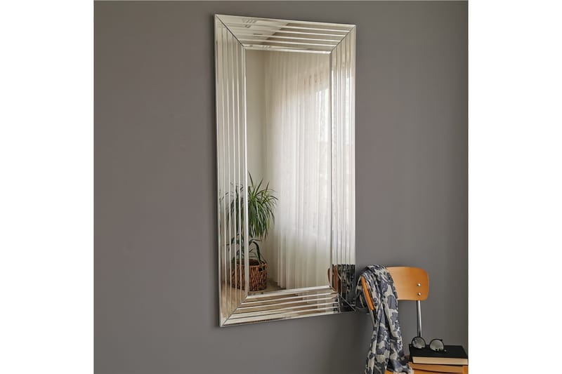 Dekorationsspegel Palsa 130 cm - Silver - Hallspegel - Väggspegel