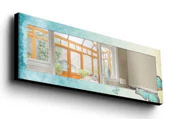 Dekorativ Spegel - Flerfärgad - Inredning - Spegel - Väggspegel