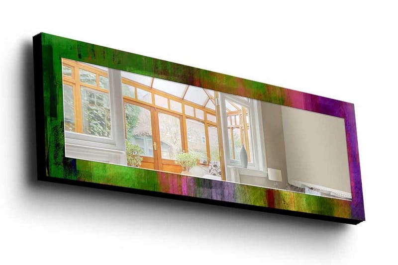 Dekorativ Spegel - Flerfärgad - Inredning - Spegel - Väggspegel