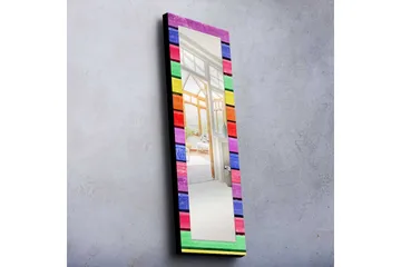 Dekorativ Spegel - Flerfärgad - Inredning - Spegel - Väggspegel