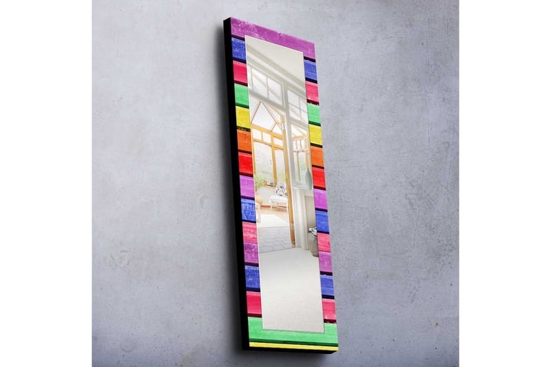 Dekorativ Spegel - Flerfärgad - Inredning - Spegel - Väggspegel