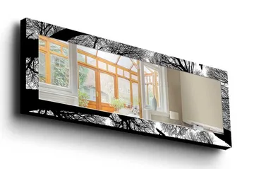 Dekorativ Spegel - Flerfärgad - Inredning - Spegel - Väggspegel