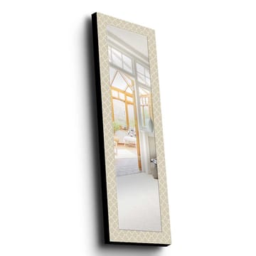 Dekorspegel 40x120 cm - Beige/Vit - Inredning - Spegel - Väggspegel