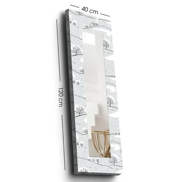 Dekorspegel 40x120 cm - Flerfärgad - Inredning - Spegel - Väggspegel